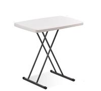 GUODDM Mesa Plegable, Escritorio De Estudio De Altura Ajustable, Portátil Y Plegable, Ideal for Comer, Eventos, Picnics En Interiores, Exteriores Y Camping(G)