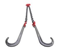 GUODDM Obstáculos Coche Cadena De Remolque con Gancho En J De 42 Pulgadas De Larg, Cadena De Remolque De Recuperación De Alta Resistencia Cuerdas para Remolque(5T)