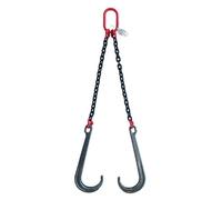 GUODDM Obstáculos Coche J Hook Long Shank - Paquete De Carga De Transporte, Coche De Obstáculo Remolque De La Cuerda del De La Avería 3 T Cadena De Remolde De Transporte Cuerdas para Remolque(1m)