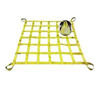 GUODDM Red De Elevación De Carga De Nailon - Red De Escalada For Palés De Jardín, Malla Cuadrada Resistente Al Desgarro For Objetos Pesados, Correas Resistentes(2 X 2M/Mesh 20cm/Load 3.5t)