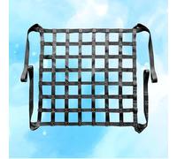 GUODDM Red De Elevación De Eslingas Planas De Poliéster: Correas De Seguridad For Redes De Elevación, Carga Y Descarga De Objetos Pesados, Malla Resistente Al Desgarro(3 X 3M/Mesh 15cm/Load 2t)