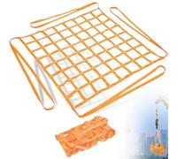 GUODDM Redes De Elevación De Carga De Poliéster, Red De Izaje Tipo Eslinga De Nailon De Alta Resistencia, Malla De Descarga Colgante Resistente A Desgarros(1.5 X 1.5M/Mesh 10cm/Load 2t)