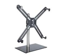 GUODDM Soporte para Monitor Sin Orificios, Universal para Ordenador De Sobremesa, Horizontal Y Vertical, con Altura Ajustable Y Regulable En Altura, para Televisores De 17" A 27"(17"-24"-35cm)