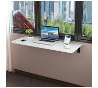 GUOGLZ Mesa De Comedor De Cocina Plegable, Mesa Plegable De Pared Escritorio De Ordenador Flotante, Tocador para Casa, Plegable Mesa De Comedor Mesa Plegable De Lavandería Escritorio(White,60 * 30cm)