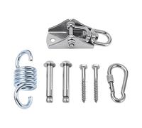 GUOHOQIX Gancho de columpio colgante de acero inoxidable, placa fija de Metal, accesorios de gancho fijo para hamaca