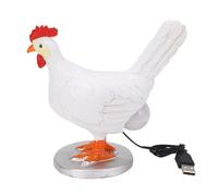 GUOHOQIX Lámpara de Huevo de Gallina para decoración, luz Nocturna, Material de Resina, operación fácil con botón, Bombilla de Ahorro de energía, Lindo diseño de Aves de Corral