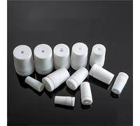 GUOHUIZHANG 1 uds/2 uds Enchufe de Laboratorio 14/19/24/29/34/40/45/50# Puerto estándar tapón sólido matraz tapón de Paleta agitadora(No.40 1pc)