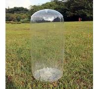 GUOIOOI Cojín Inflable Transparente for Uso en Exteriores, cojín Decorativo Transparente Resistente al Agua(D10xH80CM)