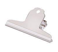 GUOKOFF Grande Bulldog Clip, 12 Pieza Bulldog Clip, 145mm Binder Paper Clips Pinzas Metal Papel de Bisagra Clip, Plata Binder Clip, Clip Grande de Metal para Bisagra para oficina, escuela
