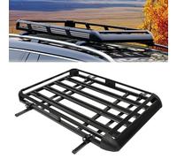 GUOLEIOO Baca de Coche, para Jeep Wrangler Sahara JK 2004-2017 Barras Portaequipajes de Aluminio Portaequipajes,160cm