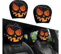GUOLEIOO Fundas para reposacabezas de Coche, diseño Impreso, para Mitsubishi Pajero pinin Protectores de Asiento de automóvil de,Accesorios Interiores de,E-1Pair