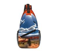 GUOLGP Arches National Park - Mochila bandolera unisex con estampado estándar para viajes, senderismo, uso diario, mochila de hombro de moda