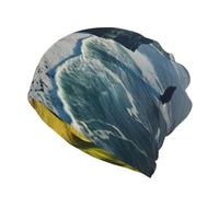 GUOLGP Ireland Outdoors County Clare The Cliffs - Gorro multifunción con estampado de invierno para uso diario al aire libre, bufanda de moda, Negro, S