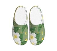 GUOLGP Zapatillas de casa lavables con estampado de limón fresco con suela TPR, unisex, para interiores y exteriores, zapatos de viaje