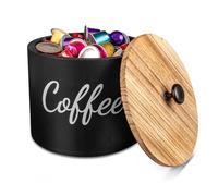 Guolich Cesta de Almacenamiento para Cápsulas de Café, Organizador de Cafe, Cesta para Cápsulas de Café, Recipiente para Té, Azúcar, Frijoles, Nueces, Especias