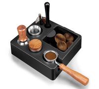 Guolich Estación de Tamping de 51-58mm, Tamper Station para Barista, Coffee Tamping Station Accesorios de Barista, Tamper Station Antideslizante,Soporte para Manipulación de Café,Accesorios Cafe