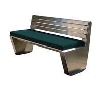 GUOLIXIA Cojín para Banco 42 x 66 cm Suave, Lavable Cojín para Banco de Jardín Uso Interior y Exterior para Terraza Balcón Palet Comedor Columpios, Verde