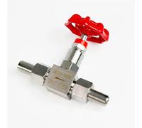 GUOQGXAY 1/4 "3/8" 1/2 "Acero Inoxidable 304 válvula de Parada de Alta presión J23W-160P válvula de Aguja de Soldadura de Rosca Externa(0.5 Inch)