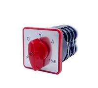 GUOQGXAY HZ5-40/7.5KW M07 Motor de Arranque Estrella-triángulo de Doble Velocidad, conmutación Alta y Baja, Interruptor de Leva rotativa de Transferencia de 40 A