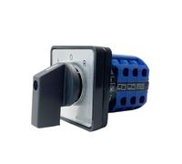 GUOQGXAY Interruptor de Leva Giratorio de 3 Posiciones LOR, 20 A/32 A, montado en Panel, LW26-20/3(102,32A)
