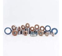 GUOQGXAY Kit de rodamientos Bolas Power Transmission Products for Traxxas Monster Truck Nitro Revo 3. 5309, Modelo con sellados Color