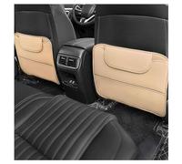 GUOQINGLH 2 Piezas Almohadilla Antigolpes para Asiento Coche para Range Rover Evoque/Range Rover Sport, Protector para Respaldos Asientos Cuero PU Antipatadas Accesorios,C/Beige