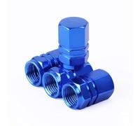 GUOQINGLH 4 Piezas Tapones de Válvula de Neumático para Hyundai Tucson Hybrid Plug-in Hybrid 2021-2024, Tapas Válvula Aire Aluminio Cubre Válvulas Resistente A La Corrosión,Normal-D