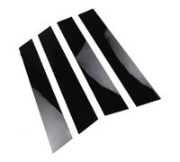 GUOQINGLH Pilar Coche Pegatina Decorativa para VW Golf 7 2013-2019, Moldura De Pilar Ventana Puerta Adhesivo para Pilar Central Cubierta Embellecedora,A/Glossy Blacck