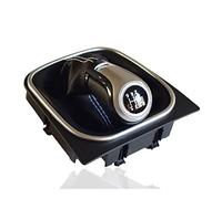 guostar Pomo De Cambio Manual 5 6 velocidades Perilla Cambio Marchas para Coche Palanca Bola Mano Polaina Cuello Cubierta Bota para V& OLKSWAGEN para V& W para Golf 6 Palanca Cambios (Color : B)