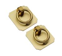 GUOXIAD 2 Tiradores De Cobre For Cajones De Muebles Y Puertas(Brass,6cm)