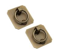 GUOXIAD 2 Tiradores De Cobre For Cajones De Muebles Y Puertas(Bronze,7cm)