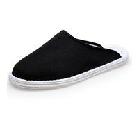 GUOXIAD Zapatillas De Suela De Tela Transpirable, Zapatos De Casa Tradicionales Chinos De Estilo Antiguo De Beijing, Sandalias De Suela De Múltiples Capas For Hombres Y Mujeres(40 EU)