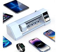 guoyjmm Cortadora Automática de Película de Hidrogel, Cortadora de Protectores de Pantalla para Teléfonos Móviles, Actualización de Base de Datos en Tiempo Real, para Teléfonos Inteligentes, Relojes