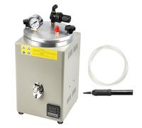 guoyjmm Máquina para Fundir Cera y Fabricar Moldes, Máquina de Moldeo por Cera de 400 W con Rango de Temperatura de 0 ℃ a 110 ℃, Equipada con Manómetro y Palanca de Bomba; Ideal para Velas