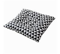 Guoyoocc 4 Piezas de cojín de Silla de algodón y Lino,Cojines de Asiento,cojín Grueso y Suave,Funda de cojin,45x45 cm,Adecuado para sofá,Silla de Comedor,balcón,jardín,Oficina
