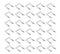 GUOYOU 30 Piezas Clips de Manguera de Freno de Coche, Acero Manganeso Clips de Línea Freno, Soporte Freno en Forma de U, Abrazadera de Retención Tubería de Freno, para Automóviles, Camiones, Piezas