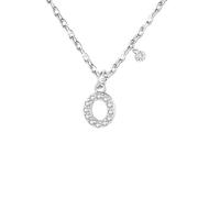 GUOYU Collares Plata de Ley 925 26 A - Z letra,Collares Letras Mujer,Dia De La Madre Collar Mujer Regalo,Regalo para Amiga, Hija, Sobrina, Hermana, Adolescente, Madre, Tía, Madrina, Abuela,pareja (O)