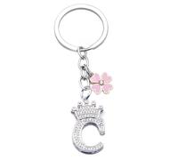 GUOYU Llavero con Letras Iniciales Regalos para Mujeres Hombre- Regalo cumpleanos para Amiga, Hija, Sobrina, Hermana, Adolescente, Madre, Tía, Madrina, Abuela,pareja (C)