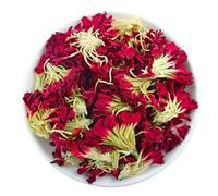 GUOZHAN 100/200 g de Velas de jabón para decoración del hogar, para Bodas, Rosas, Mariposas, orquídeas, manzanilla, Lavanda y jazmín, Mezcla de Flores secas.