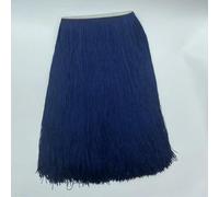 GUOZHAN Lote de 2 Metros de 50 cm/100 cm de Largo con Flecos de Encaje para Manualidades, Vestidos Latinos, escenarios, Ropa, Cortinas, Accesorios, Cinta.