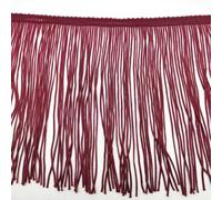 GUOZHAN Lote de 2 Metros de 50 cm/100 cm de Largo con Flecos de Encaje para Manualidades, Vestidos Latinos, escenarios, Ropa, Cortinas, Accesorios, Cinta.