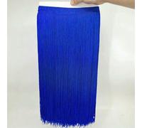 GUOZHAN Lote de 2 Metros de 50 cm/100 cm de Largo con Flecos de Encaje para Manualidades, Vestidos Latinos, escenarios, Ropa, Cortinas, Accesorios, Cinta.