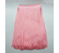 GUOZHAN Lote de 2 Metros de 50 cm/100 cm de Largo con Flecos de Encaje para Manualidades, Vestidos Latinos, escenarios, Ropa, Cortinas, Accesorios, Cinta.