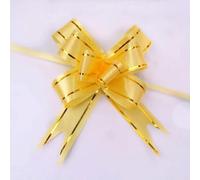 GUOZIF 10 Lazos de Flores con Cinta para Tirar para Fiestas, Bodas, Celebraciones y Decoraciones para Envolver Regalos