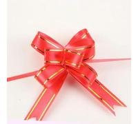 GUOZIF 10 Lazos de Flores con Cinta para Tirar para Fiestas, Bodas, Celebraciones y Decoraciones para Envolver Regalos