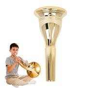 Gupcaqosjw Boquilla De Trompeta,Boquilla De Melófono | Reemplazo del reproductor de tuba 7C | Reemplazo de reproductor de tuba de latón, boquilla de vástago de 13,3 mm para interpretación musical
