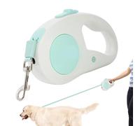 Gupcaqosjw Correa Retráctil Canina | Cinta Extensible de 5 Metros para Mascotas con Luz LED,Cuerda para Perros Resistente - Al Aire Libre Parque Entrenamiento Viaje Ejercicio Playa Camping