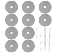 Gupcaqosjw Cubierta De Rejilla para Macetas | 10 Piezas Malla Protectora Cortable En Rejilla para Cubrir Tierra,Protectores para Plantas De Interior contra Animales | para Gatos Mascotas Animales