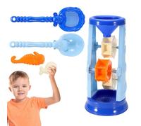 Gupcaqosjw Juego De Juguetes De - Juguetes Infantiles Temáticos del Mar para Playa - Juego Acuático Infantil Exterior con Moldes para Niños y Niñas Mayores de 3 Años