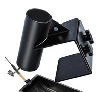 Gupcaqosjw Portacañas para Pesca En La Orilla,El Soporte Ajustable De Metal | Portacañas De Alta Resistencia para Trineo De Hielo - para Hombres Pescadores En Invierno En Orilla Muelle Y Mar Adentro